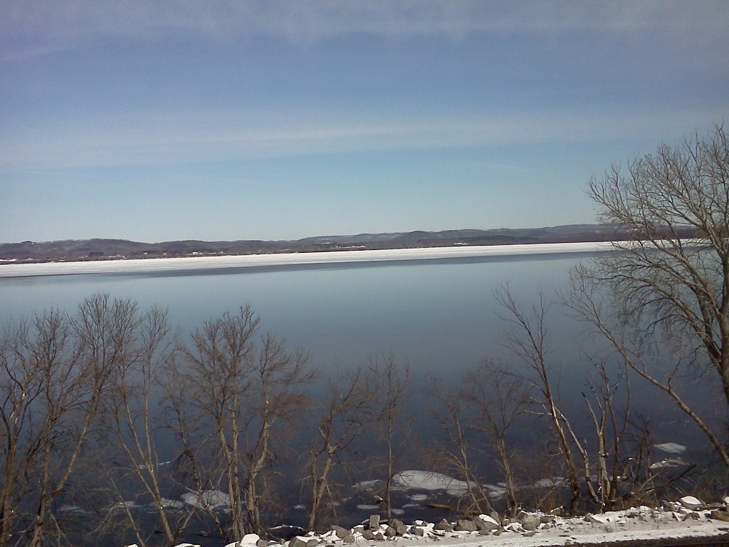 View to the south from Hwy 61